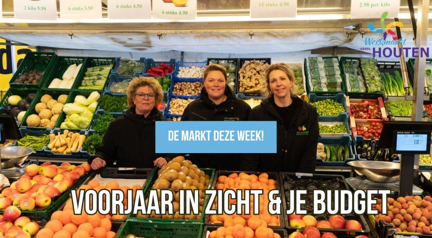 Voorjaar in zicht: zo haal je nú al meer uit je marktbudget