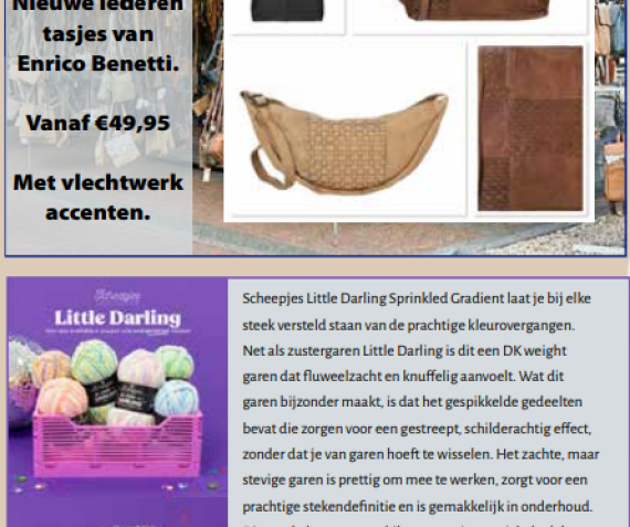 Jouw nieuwe tas haal je op de markt