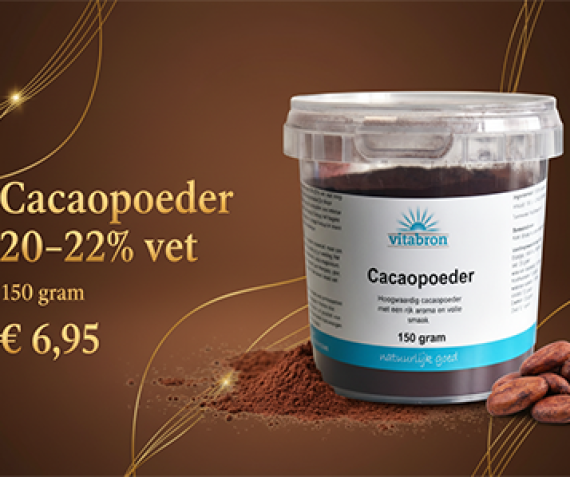 Cacaopoeder 20–22% vet – Volle smaak