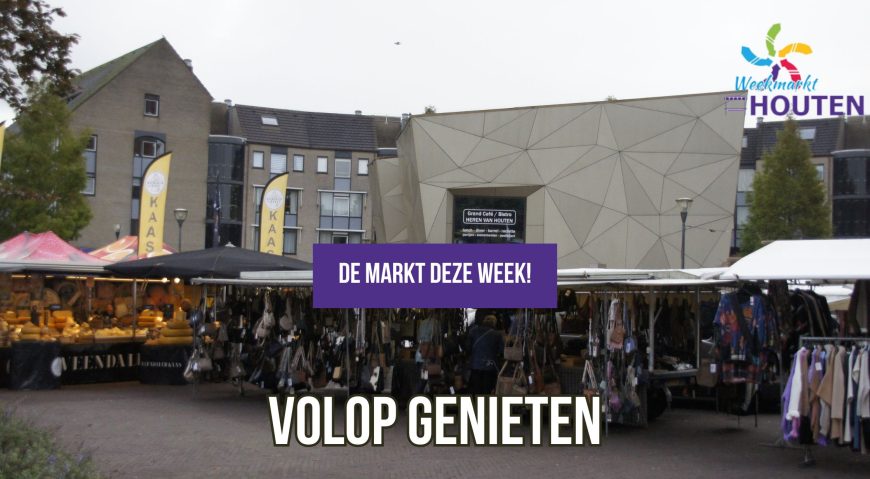 Hemelvaart achter de rug, op naar het lange pinksterweekend op de markt