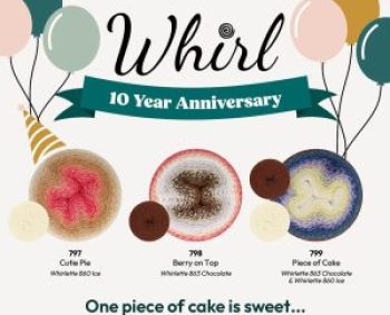 10 Jaar Scheepjes Whirl Nu bij de Wolman Celebration Cakes !!