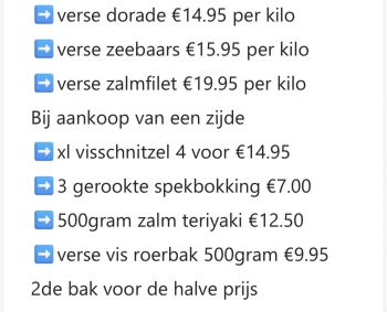 Bestel voor donderdag uit onze speciale acties