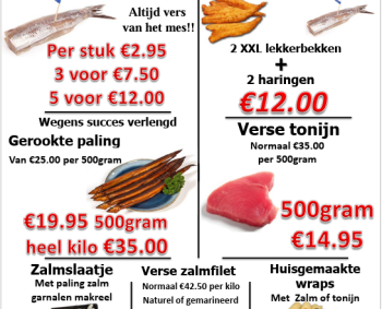 Donderdag Acties op de Markt