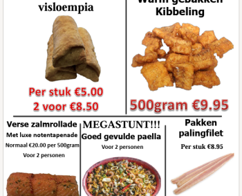 Aanbiedingen voor donderdag!