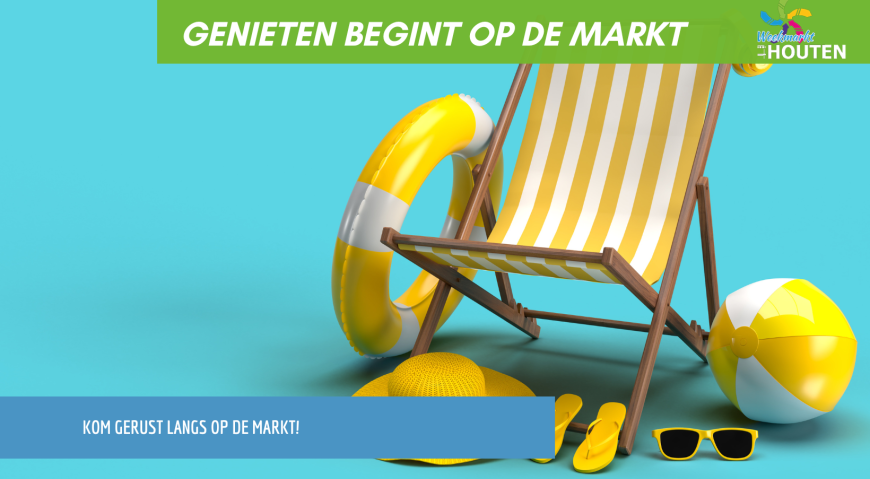 Zomerse gezelligheid op de donderdagmarkt in Houten ☀️🛍️