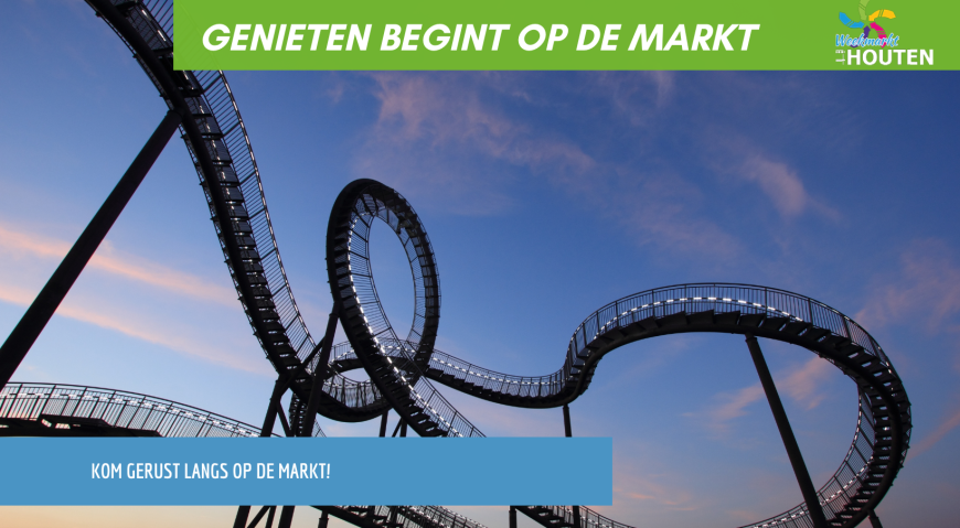 Weer of geen weer: de markt is altijd een feestje!