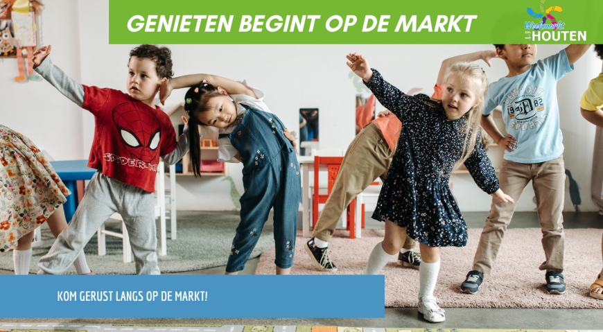De schoolvakanties gaan beginnen: tijd voor gezelligheid op de markt!