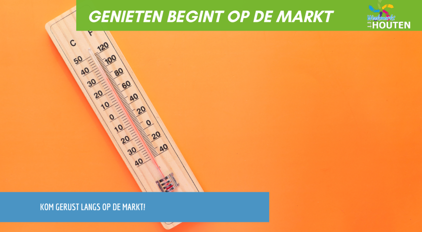 ☀️ Zomerse hitte? Zo maak je er een heerlijk marktdagje van!