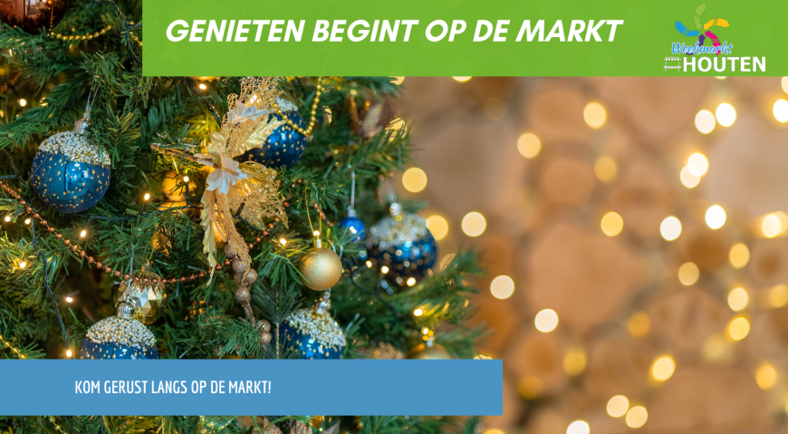 Kerst start op de Markt: Sfeer en Smaken